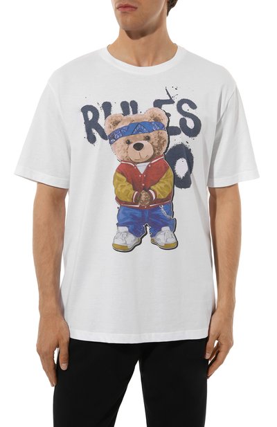 Хлопковая футболка BISIBIGLIO, арт. TED RULES ZER0, фото 3