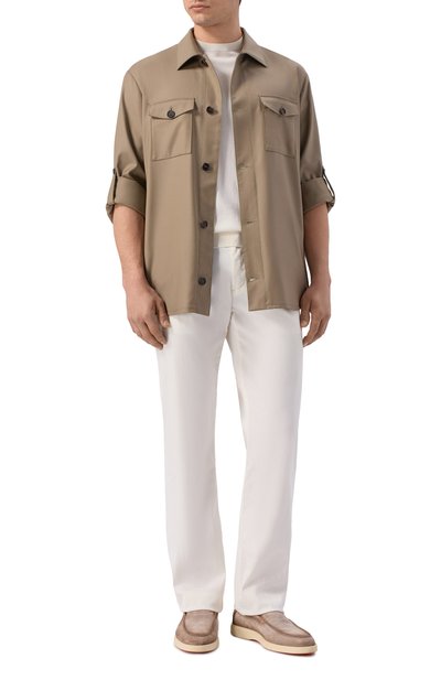 Мужская шерстяная куртка-рубашка MVST, арт. M26.CSM.J404/V0074-TECH W00L