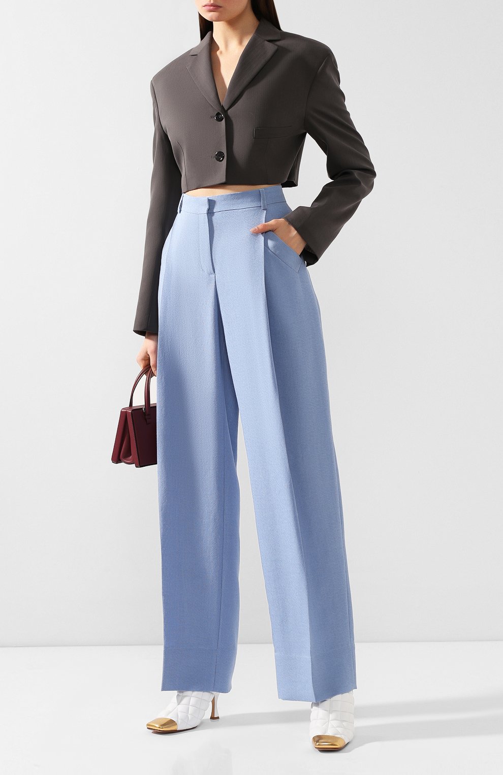 Брюки со стрелками JACQUEMUS, арт. 193PA03/15330, фото 2