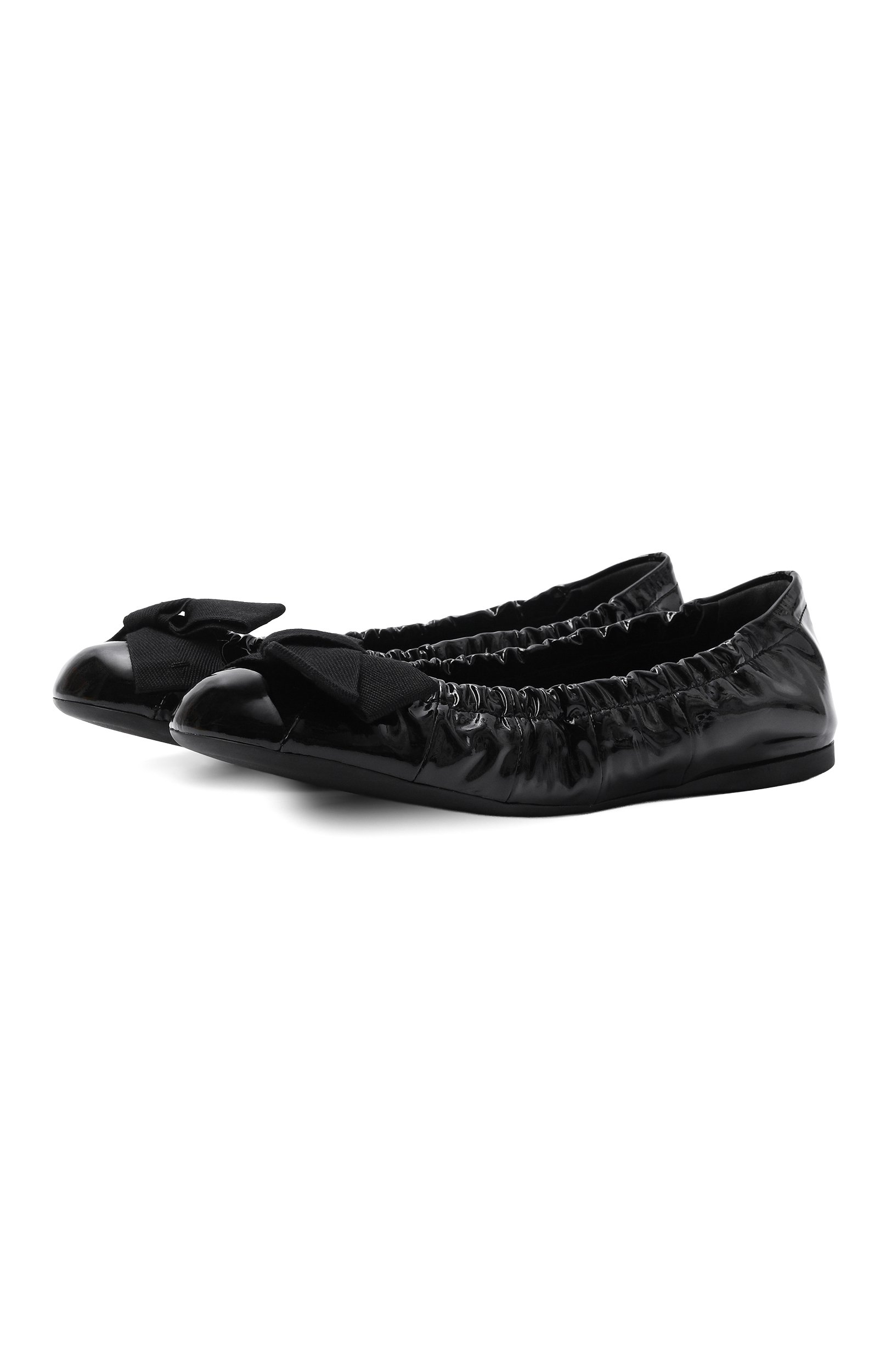 Лакированные балетки PRADA, арт. 1F3220/H27, фото 1
