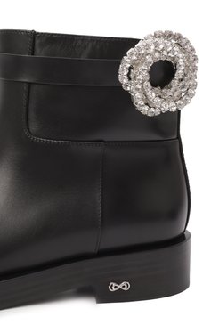 Кожаные ботинки galaxy MACH & MACH, арт. PF24-S0751-40-CLF-BLK, фото 1