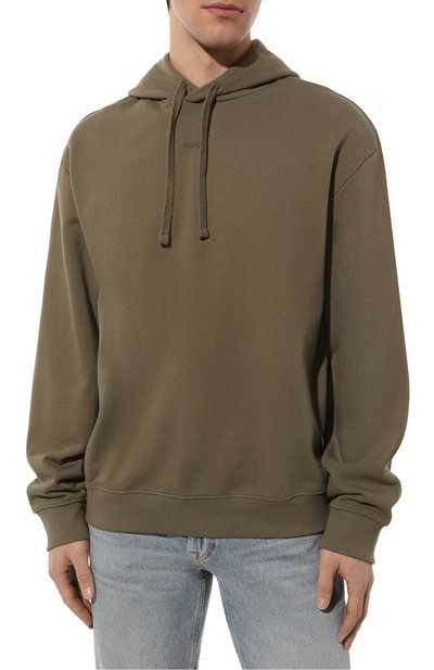 Хлопковое худи HUGO, арт. 50486478, фото 3