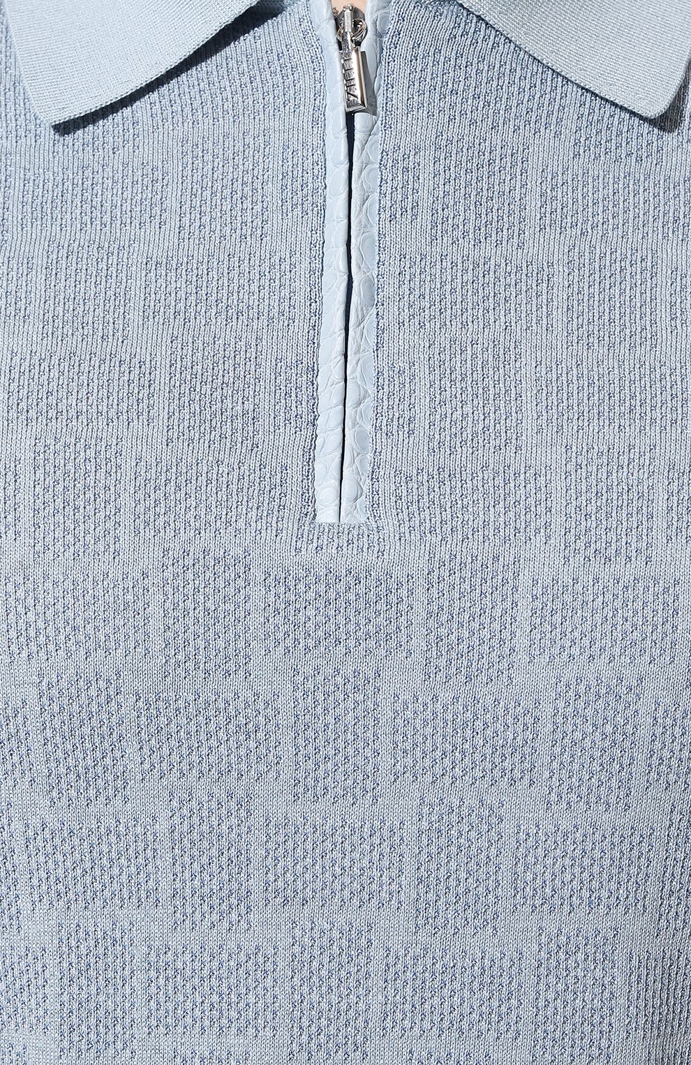 Поло из шелка и хлопка ZILLI, арт. KZP002M0153VINT00, фото 5