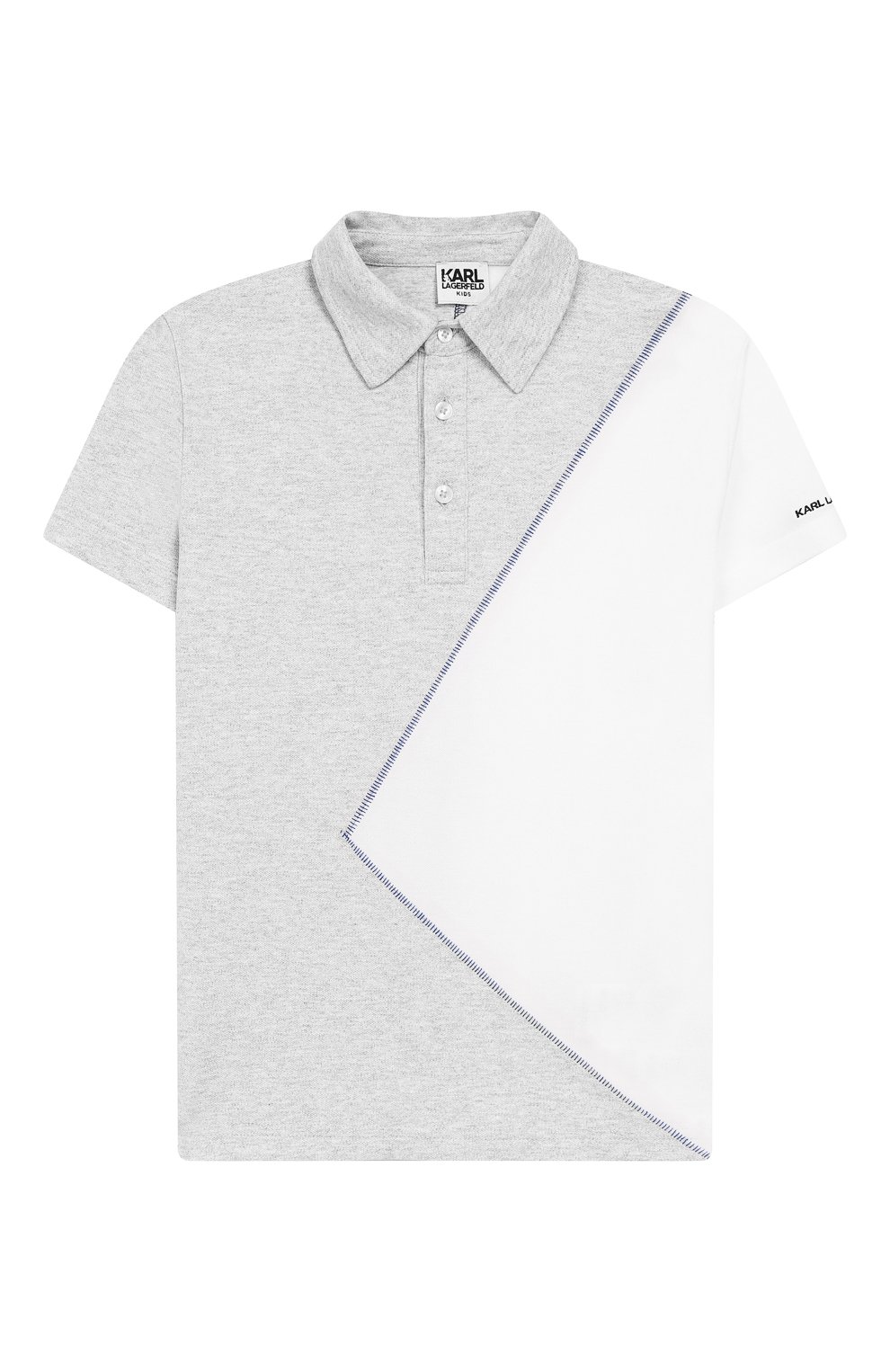 Хлопковое поло KARL LAGERFELD KIDS, арт. Z25184/6A-12A, фото 1