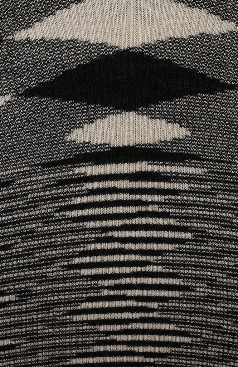 Детская шерстяная водолазка MISSONI черно-белого цвета, арт. MV9A20/W0124/6-10 | Фото 3 (Материал внешний: Шерсть; Рукава: Длинные; Кросс-КТ: водолазка; Ростовка одежда: 10 - 11 лет | 140 - 146см, 6 лет | 116 см, 8 лет | 128 см)