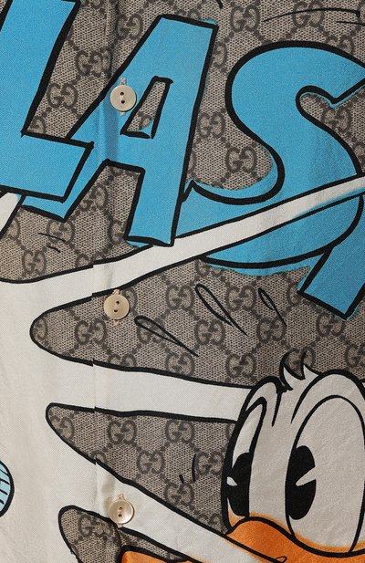 Шелковая рубашка disney x gucci GUCCI, арт. 646446 ZAGCN, фото 5