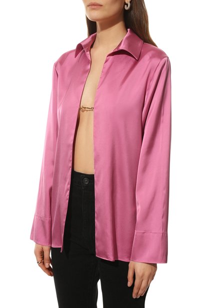 Атласная блузка JACQUEMUS, арт. 213SH103-1000, фото 3