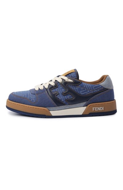 Текстильные кеды match FENDI, арт. 7E1495/AU2N, фото 3