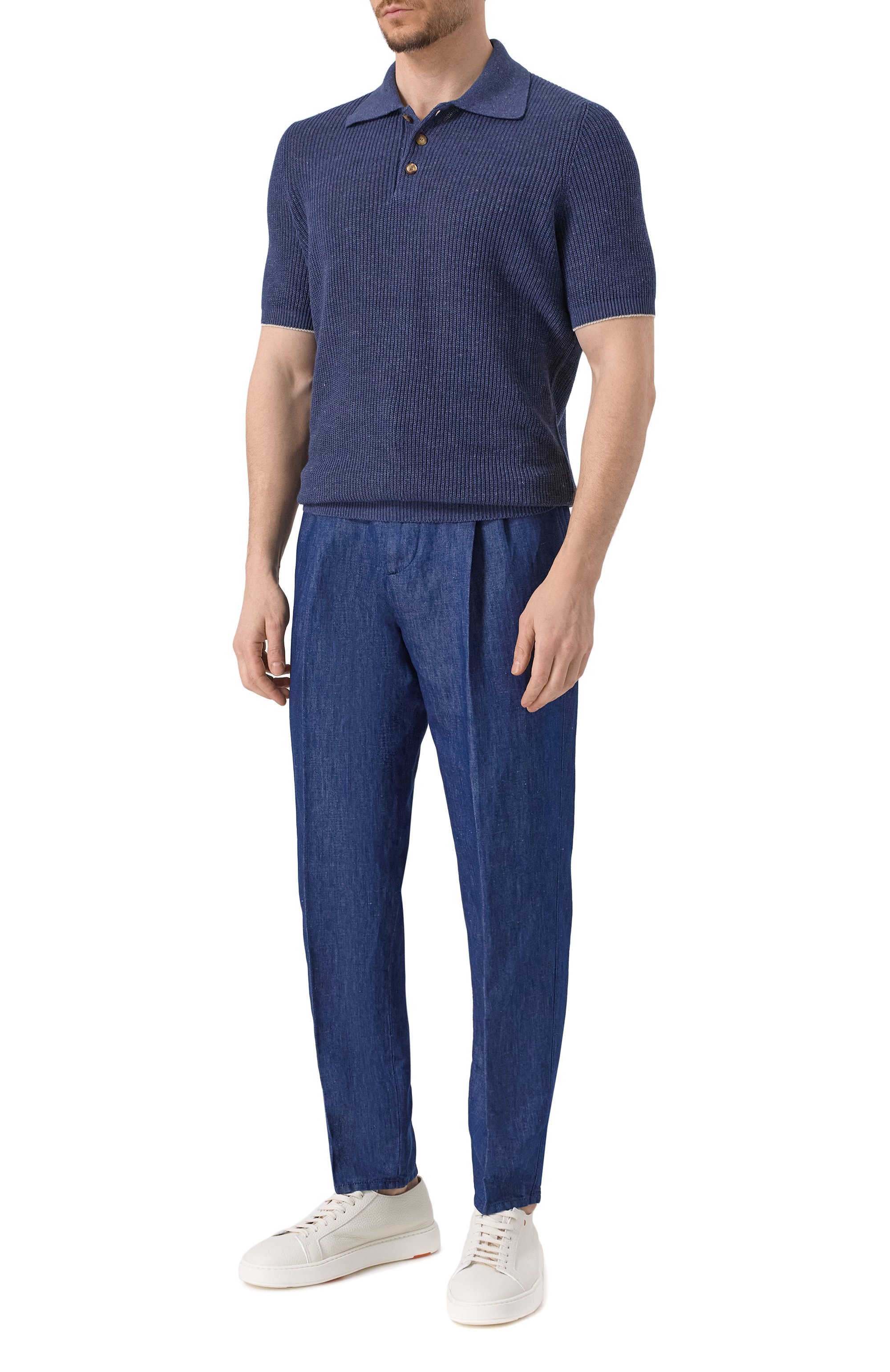 Хлопковые брюки BRUNELLO CUCINELLI, арт. M239PE1710, фото 2