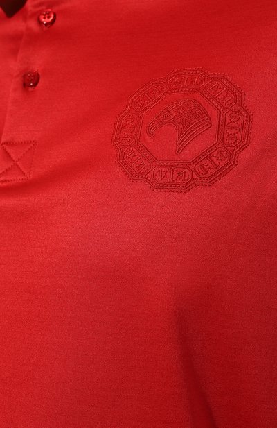 Хлопковое поло STEFANO RICCI, арт. K111025P13/T23260, фото 5