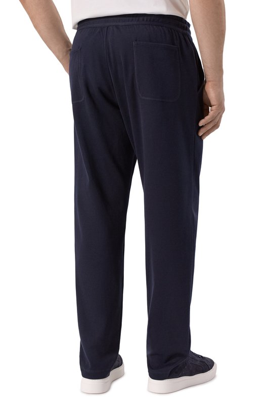 Брюки из хлопка и кашемира Cortigiani 3AF605 Синий  3AF605 Фото 4