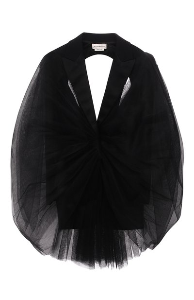 Жакет из шерсти и шелка ALEXANDER MCQUEEN, арт. 657036/QJAAA, фото 1