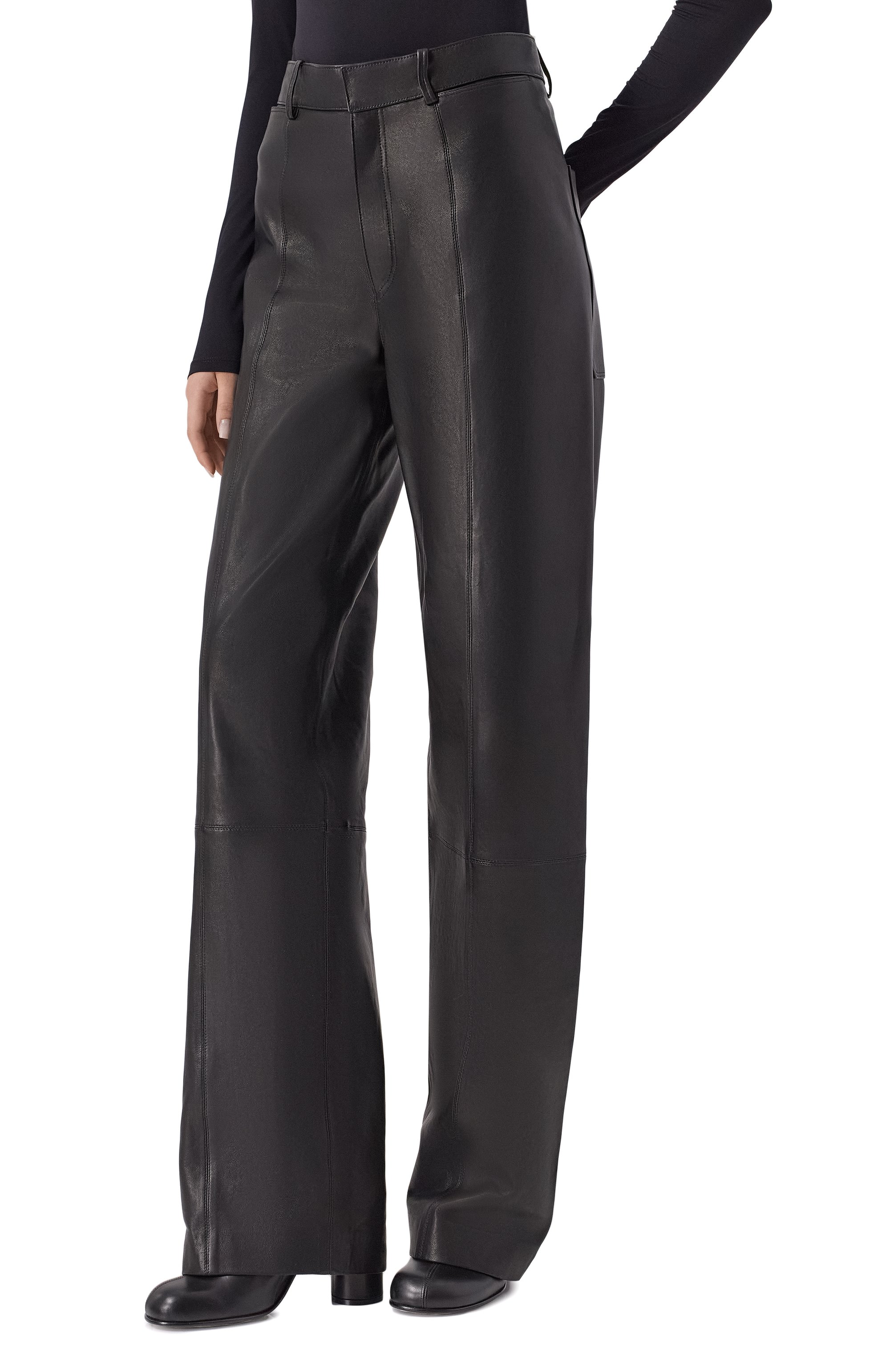 Кожаные брюки PETAR PETROV, арт. F25LP7/LEATHER, фото 3