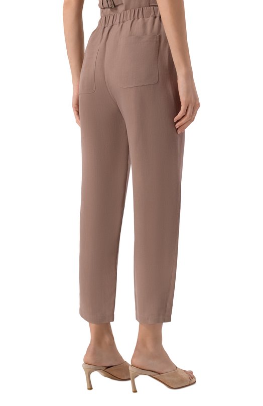 Брюки из вискозы и льна Antonelli Firenze Q8713/935 Бежевый  Q8713/935 Фото 4