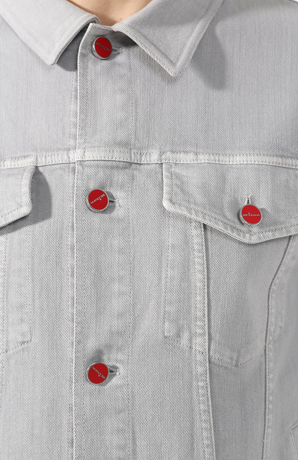 Джинсовая куртка KITON, арт. UW0506V08R83, фото 5