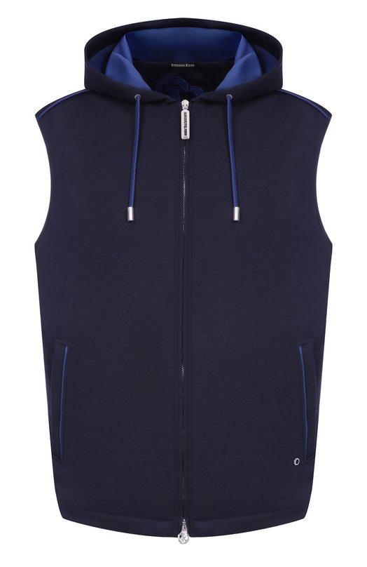 Шерстяной жилет Stefano Ricci MDJ6100130/5650 Синий MDJ6100130/5650