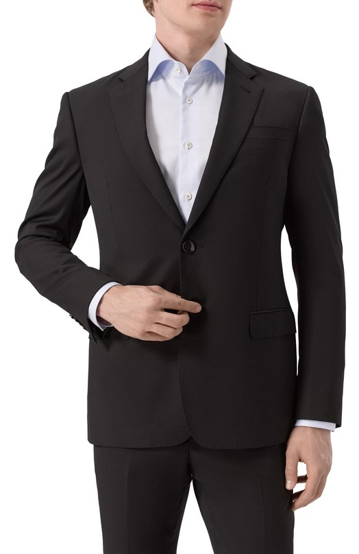 Шерстяной костюм Giorgio Armani GM000007/TE10047 Чёрный  GM000007/TE10047 Фото 4