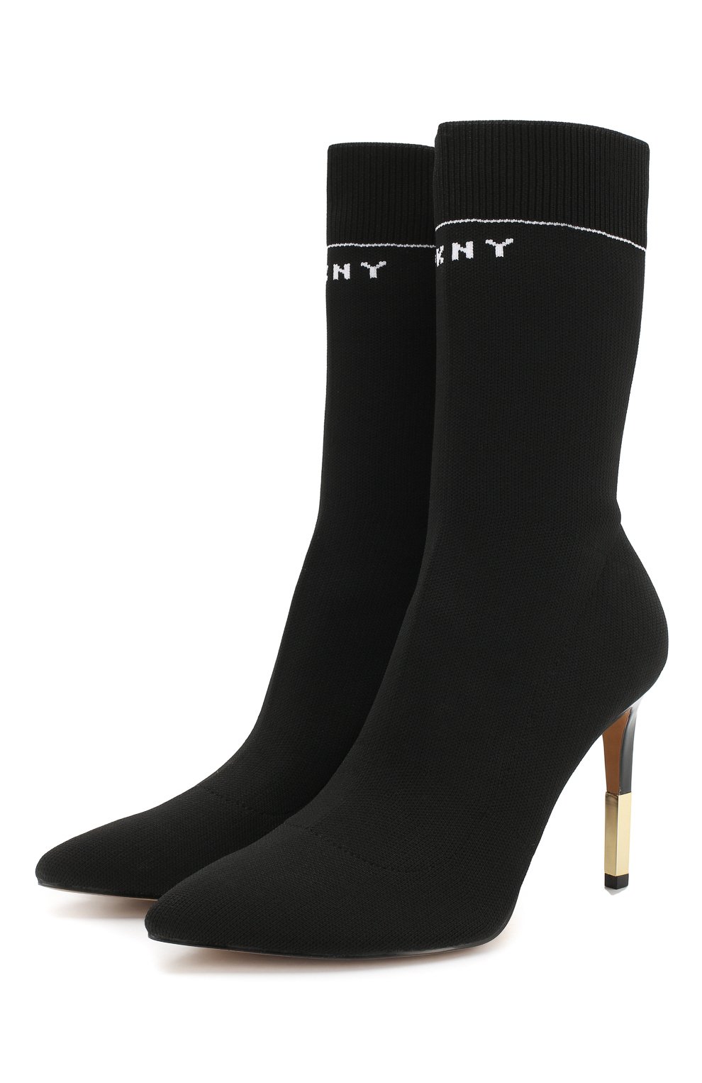 Текстильные ботильоны robbi DKNY, арт. K4857876/BLK, фото 1