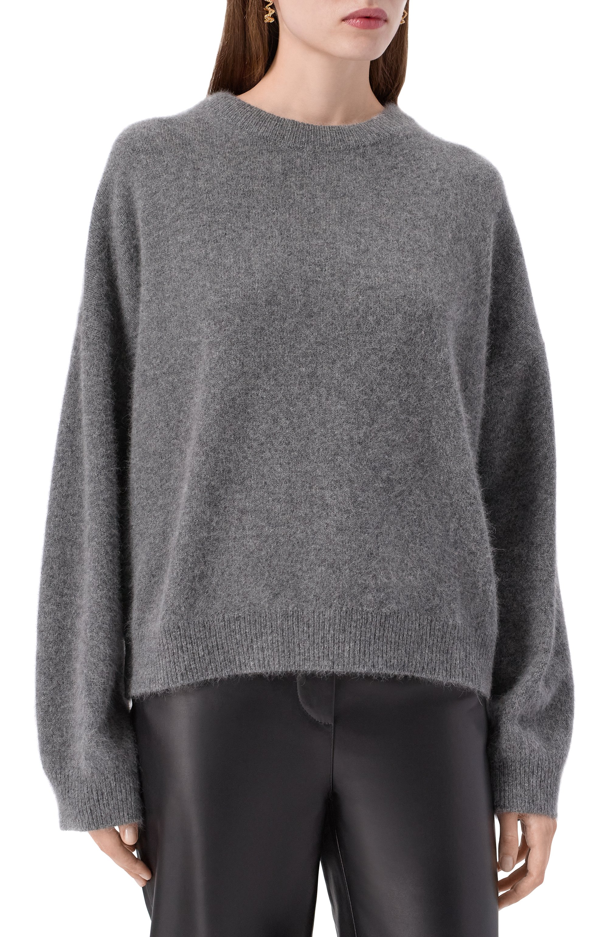 Свитер из шерсти и вискозы LOULOU DE SAISON, арт. TRISTAN, фото 3