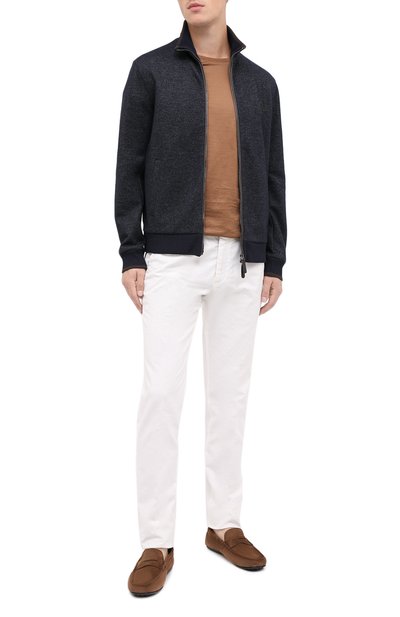 Замшевые мокасины TOD’S коричневого цвета по цене 49550 руб., арт. XXM0LR00011RE0, фото 2 Замшевые мокасины TOD’S, арт. XXM0LR00011RE0, фото 2