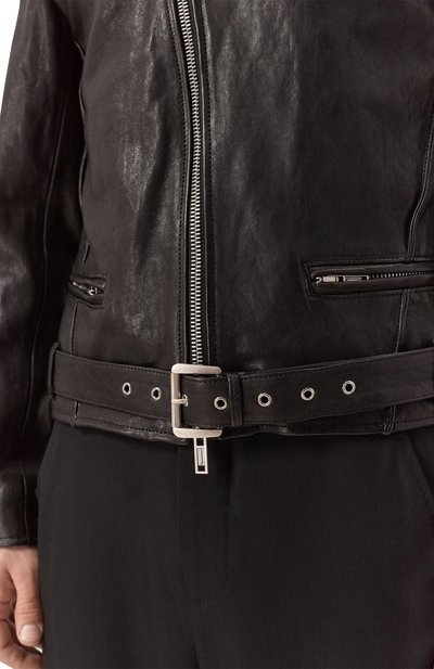 Кожаная куртка ANN DEMEULEMEESTER, арт. B0012500/LT151, фото 5