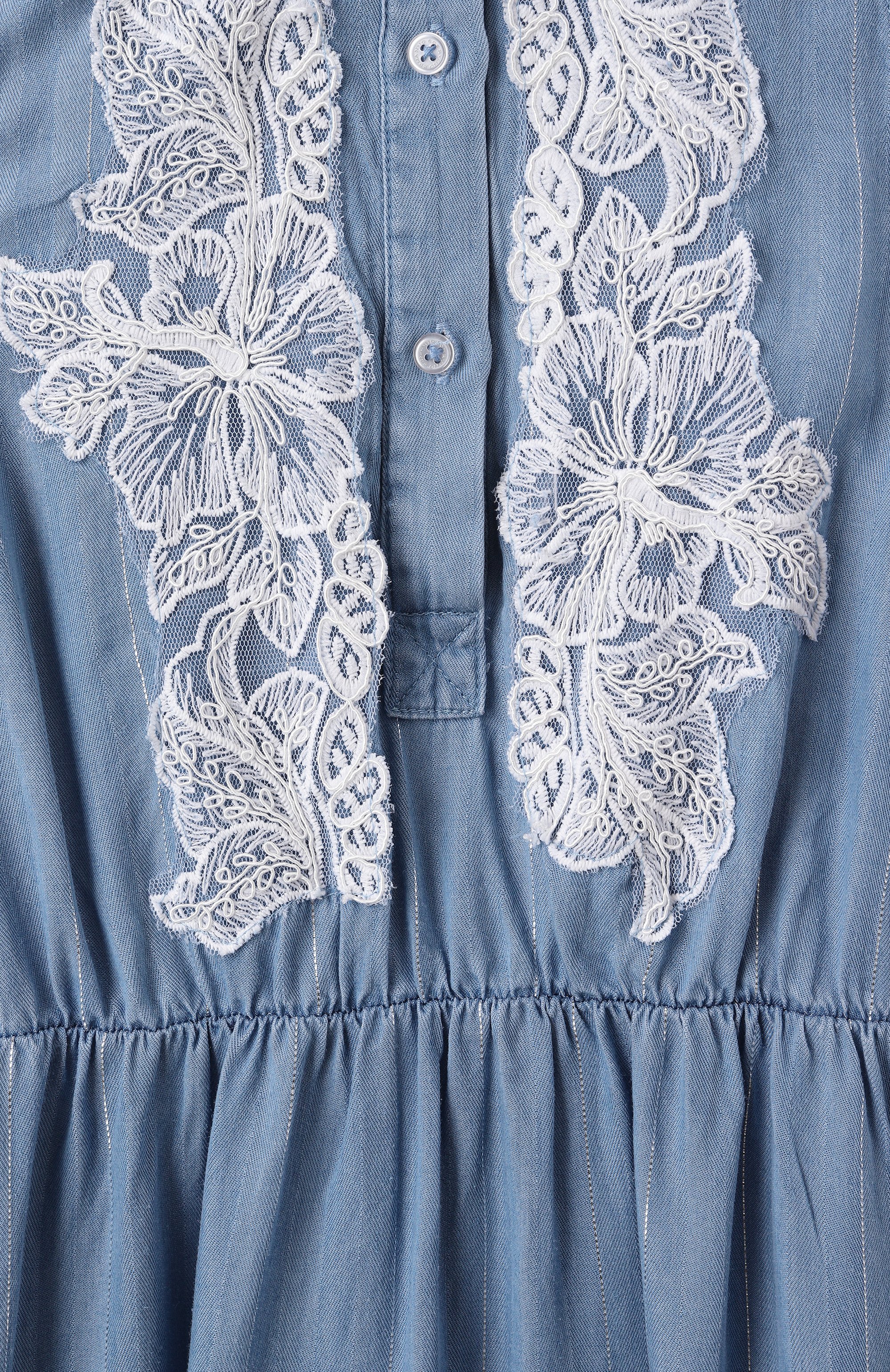 Джинсовое платье ERMANNO SCERVINO, арт. SFAB069C/VI039, фото 3