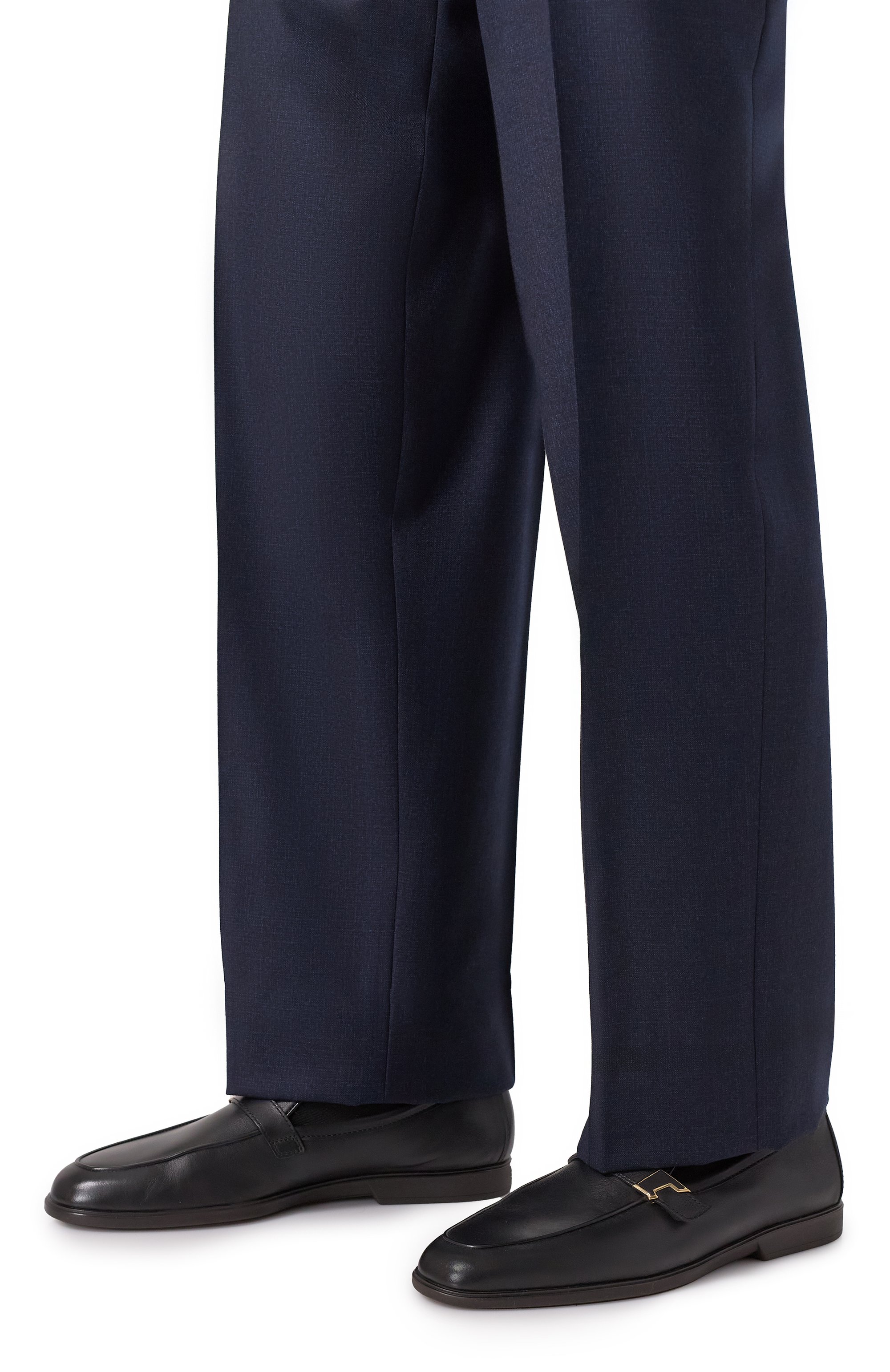 Кожаные лоферы malibu SANTONI, арт. MGAG19041SM0GMEM, фото 3