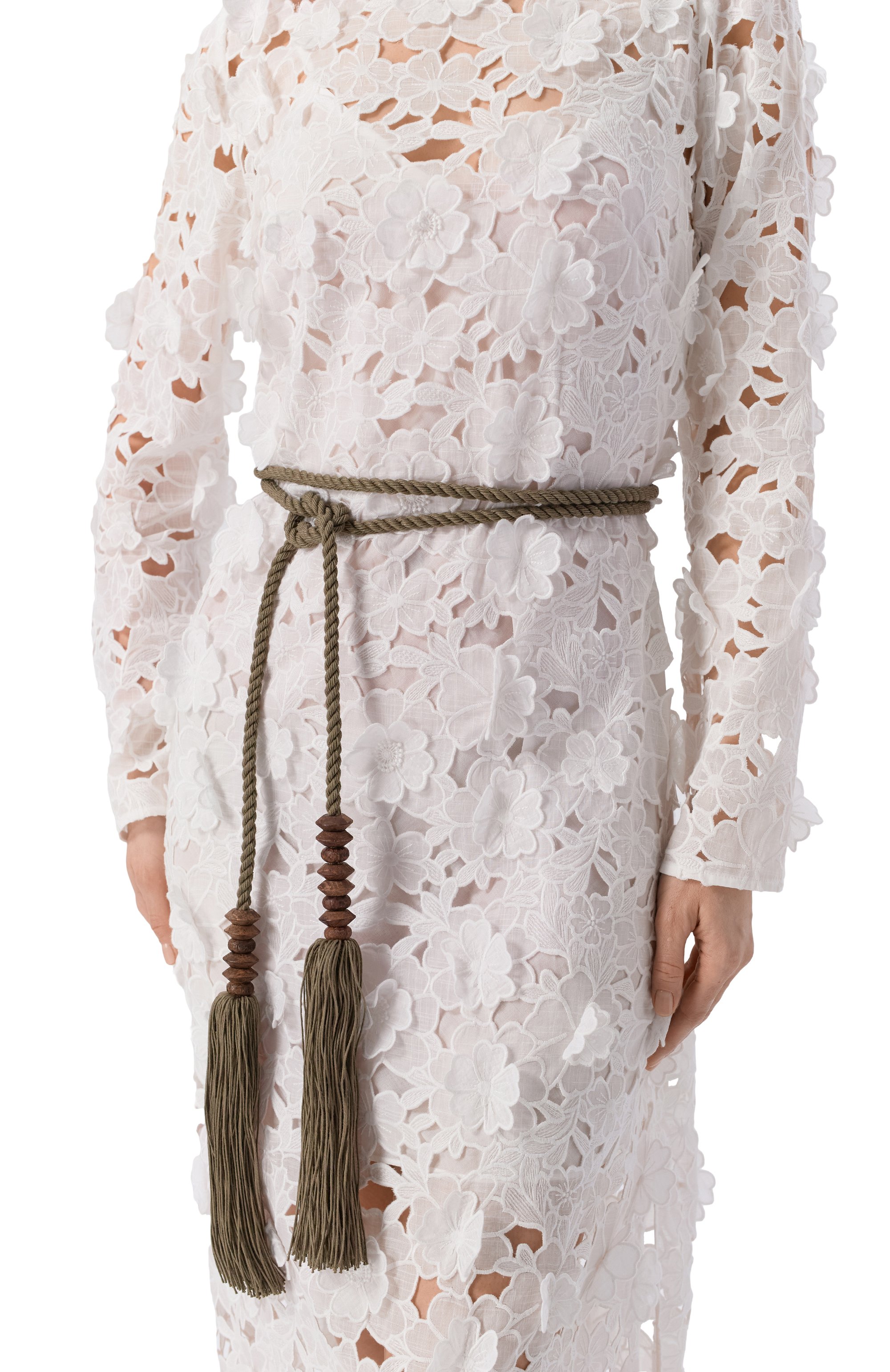 Текстильный пояс BALMAIN, арт. GN0WJ228/TCRW, фото 2