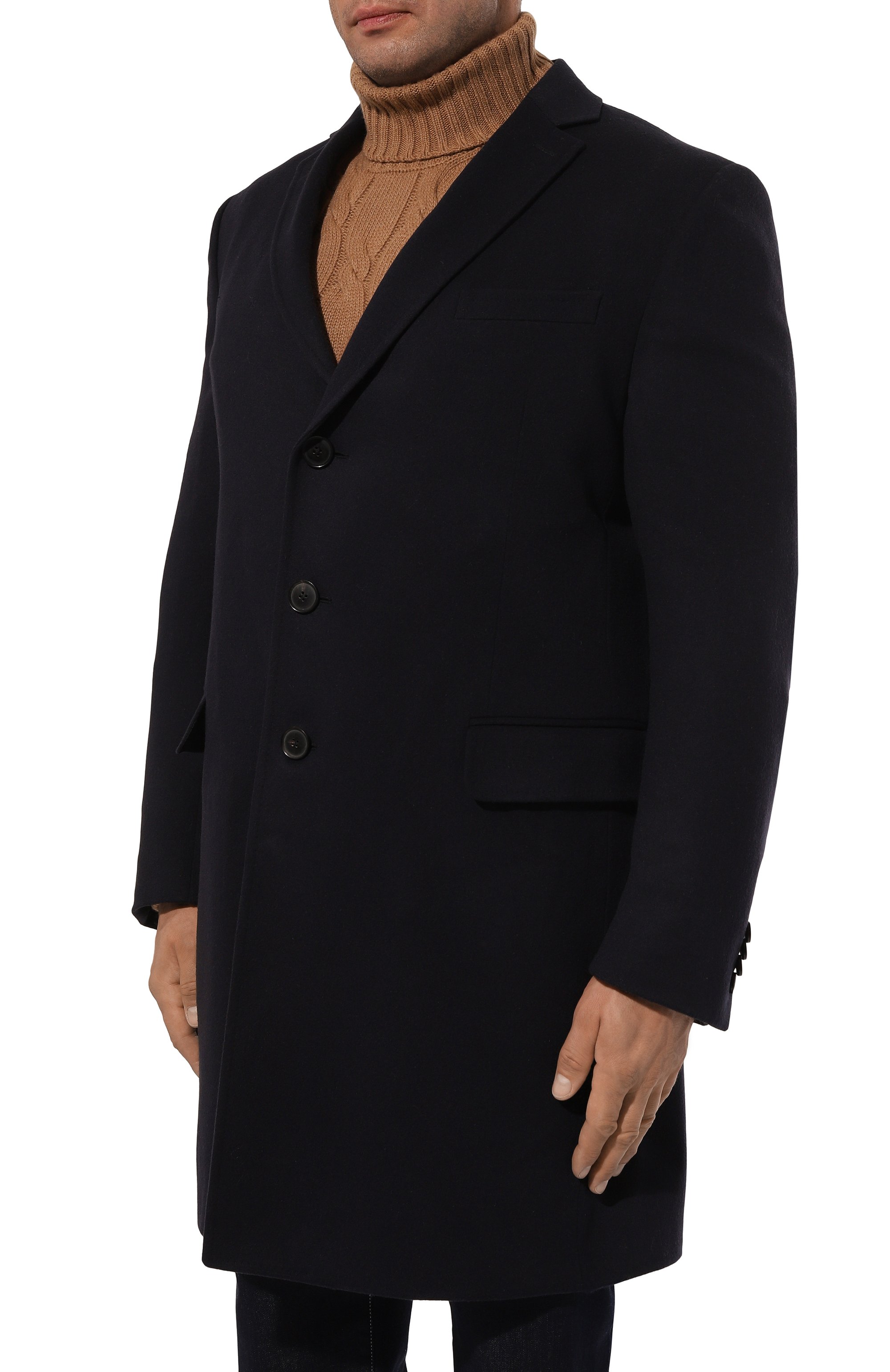 Пальто из шерсти и кашемира ZEGNA, �арт. 4GJ3G0/898706A8, фото 3