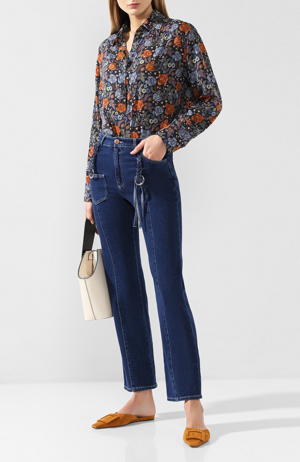 Джинсы со стрелками SEE BY CHLOÉ, арт. CHS19SDP03150, фото 2