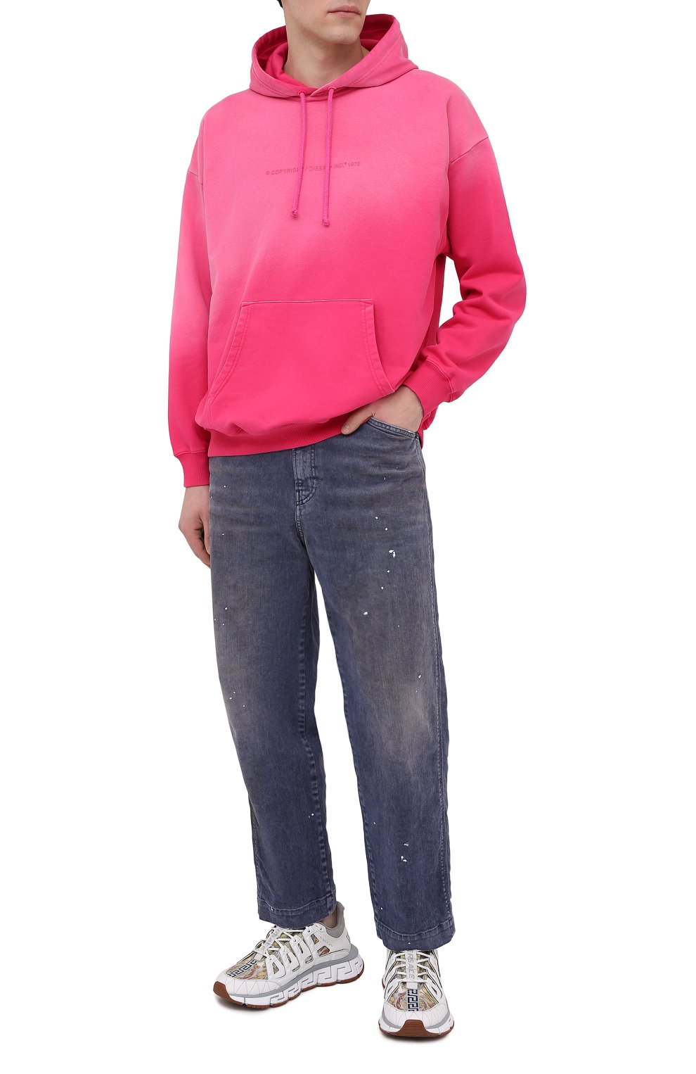 Комбинированные кроссовки trigreca VERSACE, арт. DSU8094/D16TCG, фото 2