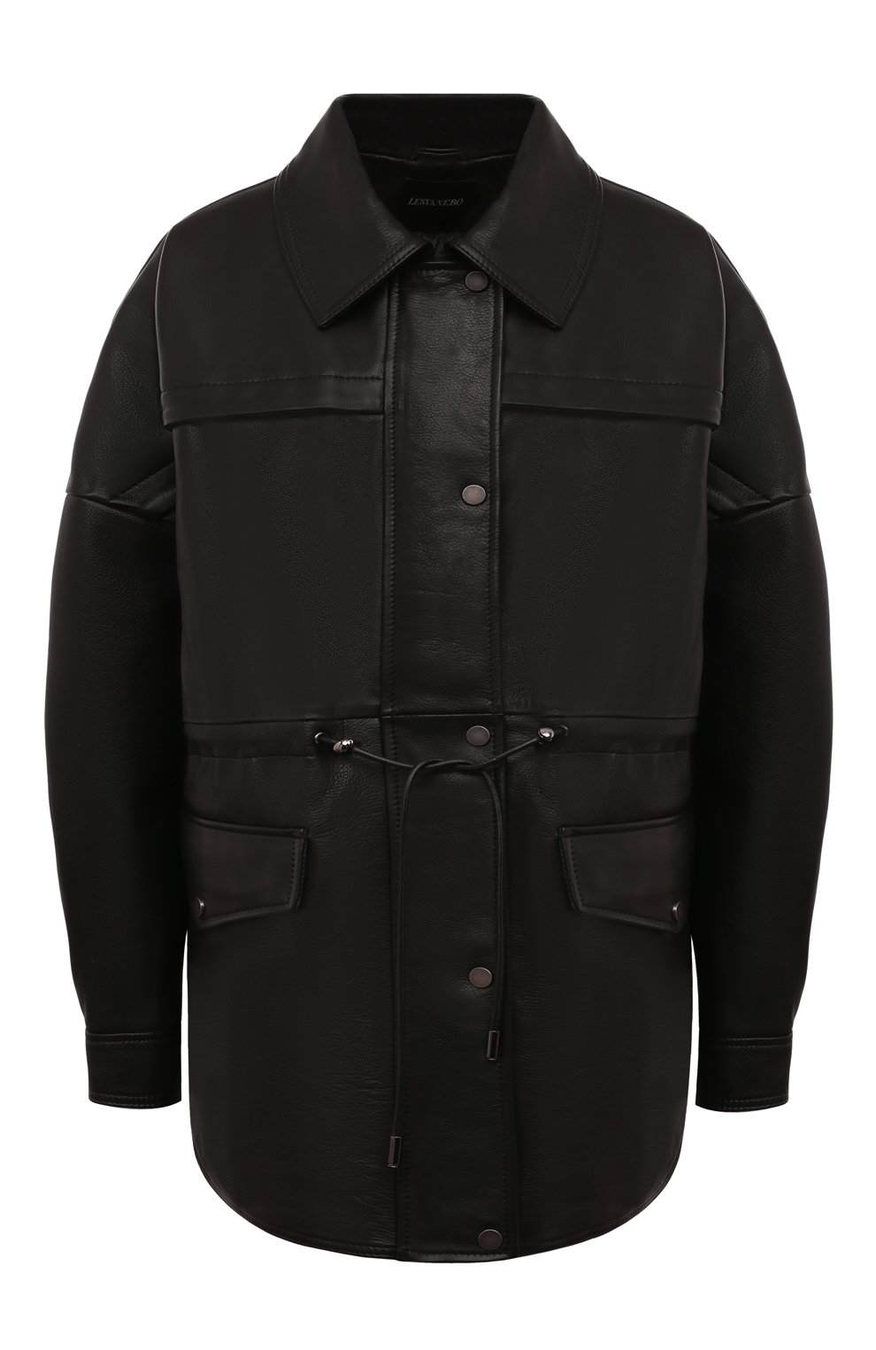 Кожаная парка LESYANEBO, арт. LN09H-0101_OZ, фото 1