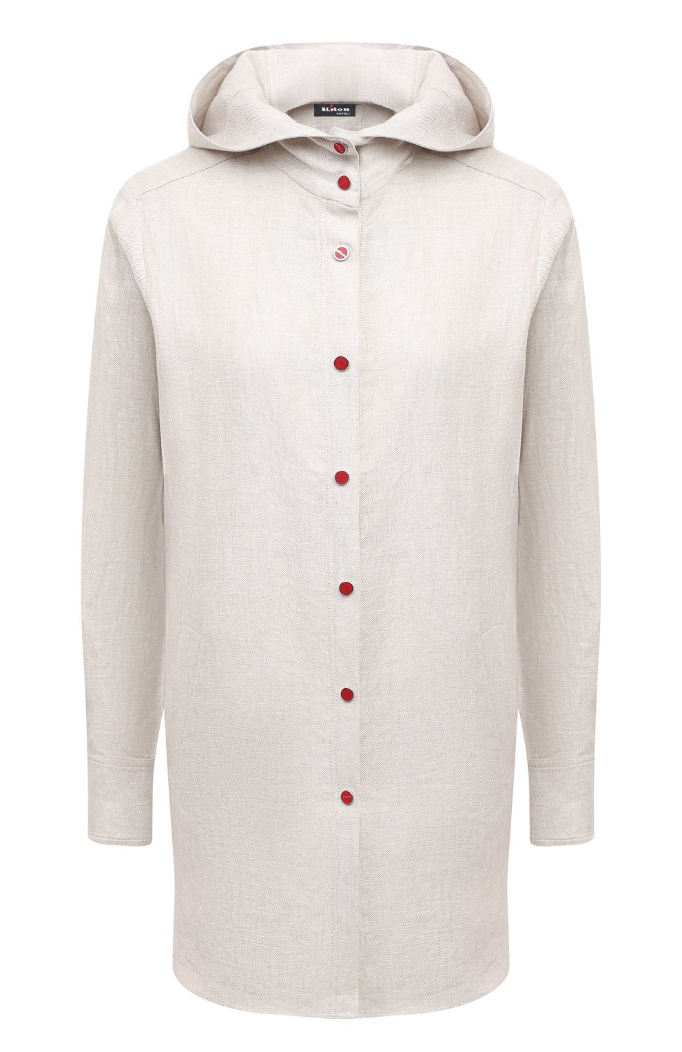 Льняная рубашка KITON, арт. D57444H08442, фото 1