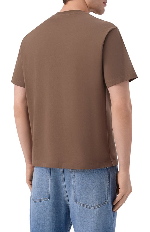 Хлопковая футболка Duno R0X/CESAN0 Коричневый  R0X/CESAN0 Фото 4