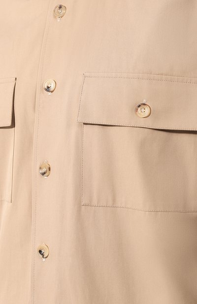 Хлопковая рубашка BURBERRY, арт. 8023756, фото 5