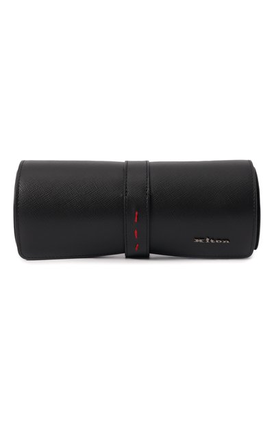 Мужской кожаный футляр для часов KITON, арт. UPEA068N01269