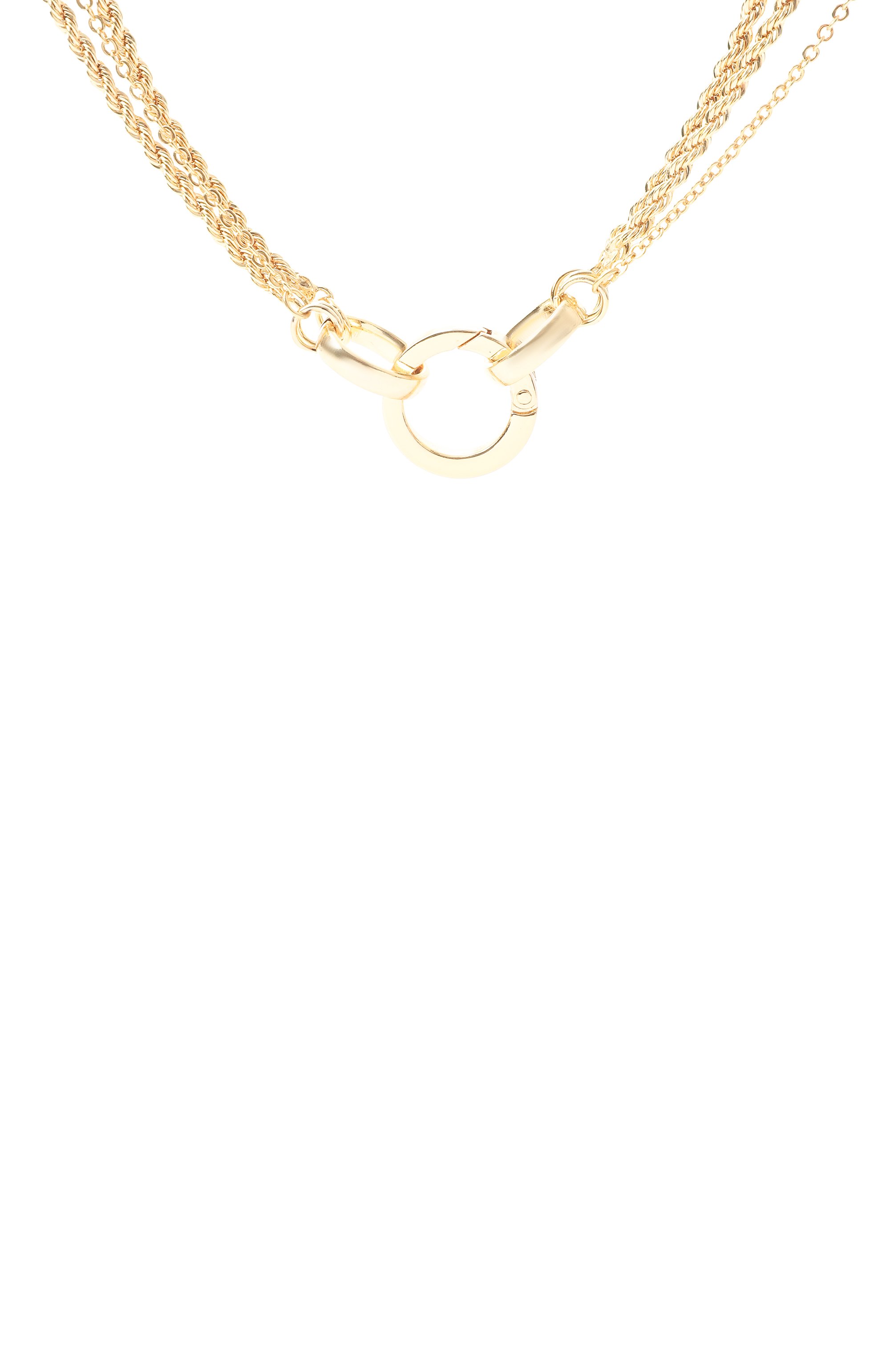 Колье CRYSTALLINE JEWELLERY золотого цвета по цене 23980 руб., арт. 588, фото 4 Колье CRYSTALLINE JEWELLERY, арт. 588, фото 4