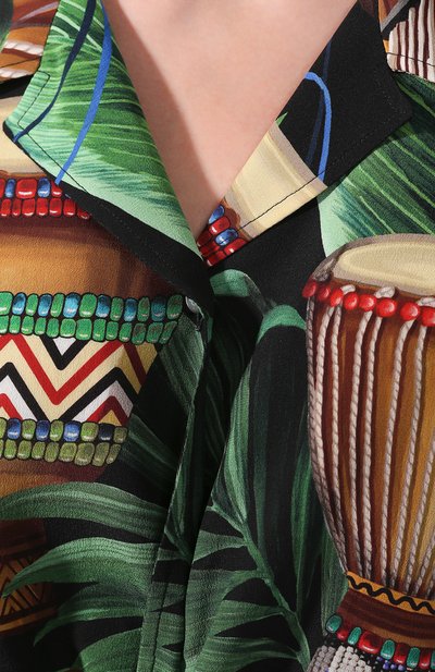 Шелковая рубашка DOLCE & GABBANA, арт. F5N11T/IS1D2, фото 5