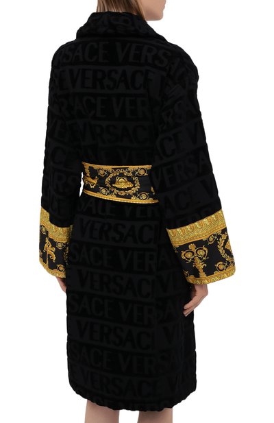 Хлопковый халат VERSACE, арт. ZACJ00008/ZC0SP052, фото 4