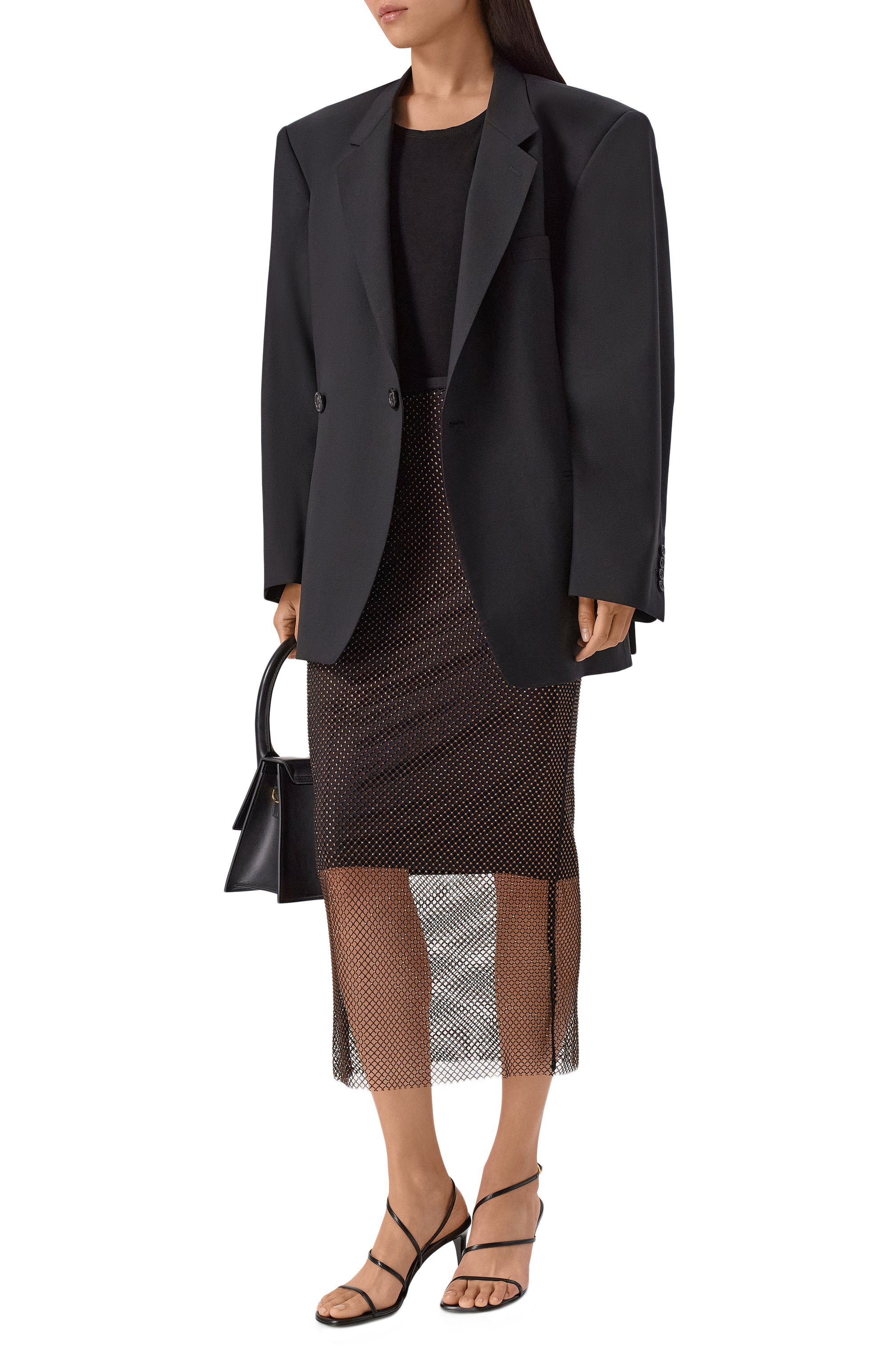 Юбка с отделкой стразами SPORTMAX, арт. RETE, фото 2