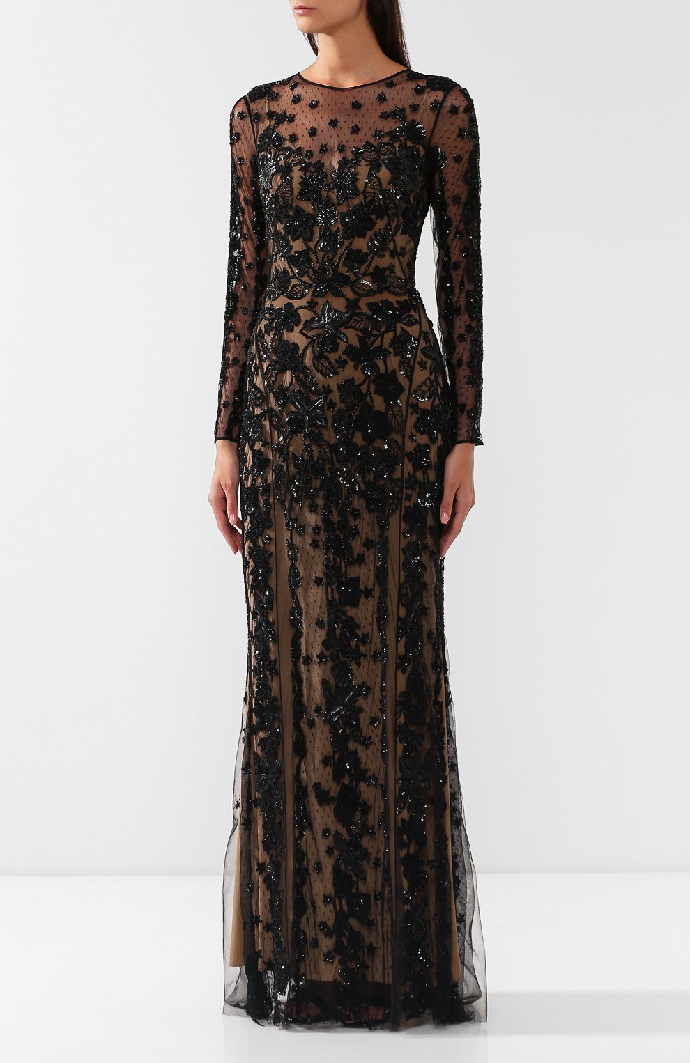 Платье-макси ZUHAIR MURAD, арт. DRR19026/EMFL001, фото 3