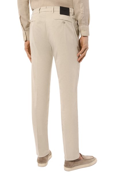 Брюки из хлопка и шелка MARCO PESCAROLO, арт. SLIM80/4700, фото 4