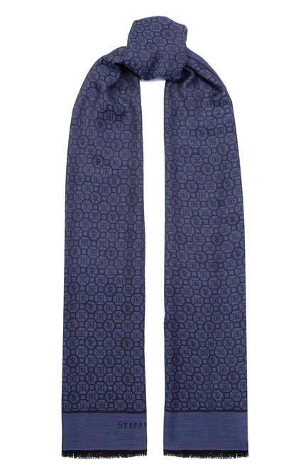 Мужской шарф из шелка и кашемира STEFANO RICCI, арт. MWA4300020/7442