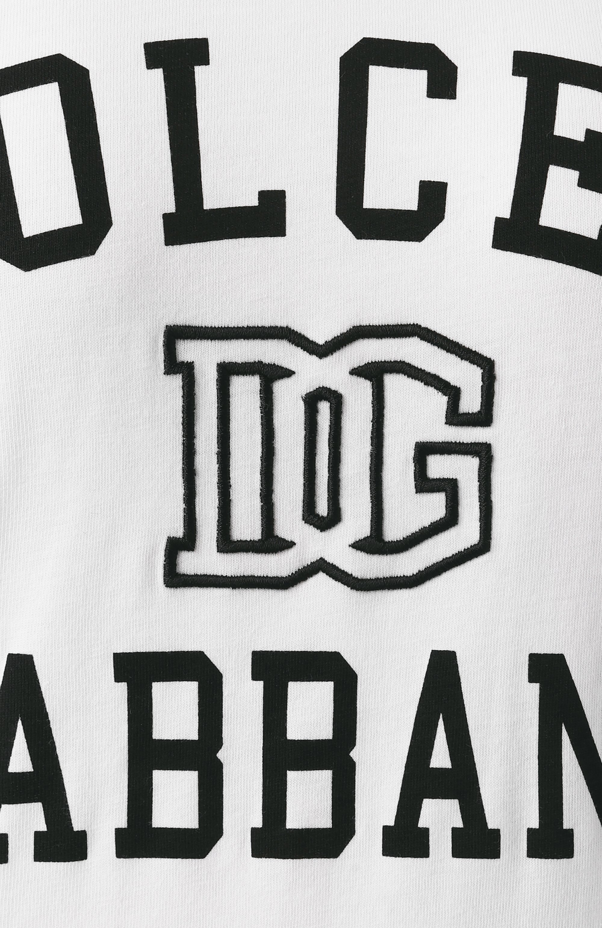 Хлопковая футболка DOLCE & GABBANA, арт. F8V09Z/GDCNV, фото 6