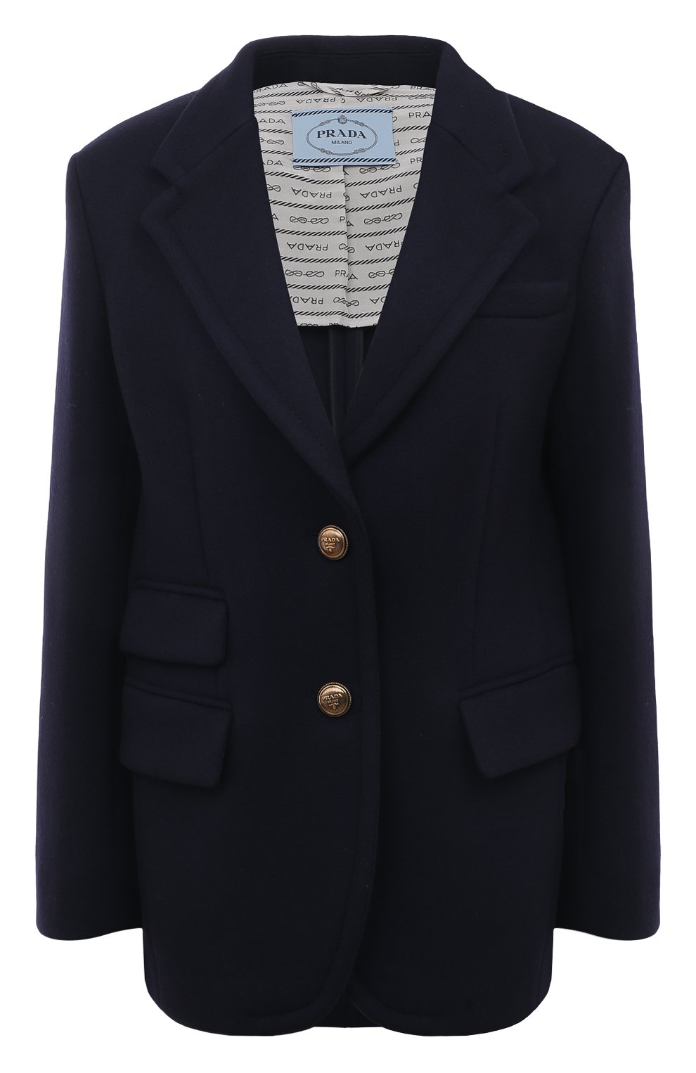 Жакет из шерсти и кашемира PRADA, арт. P535M-10VD-F0008-212, фото 1