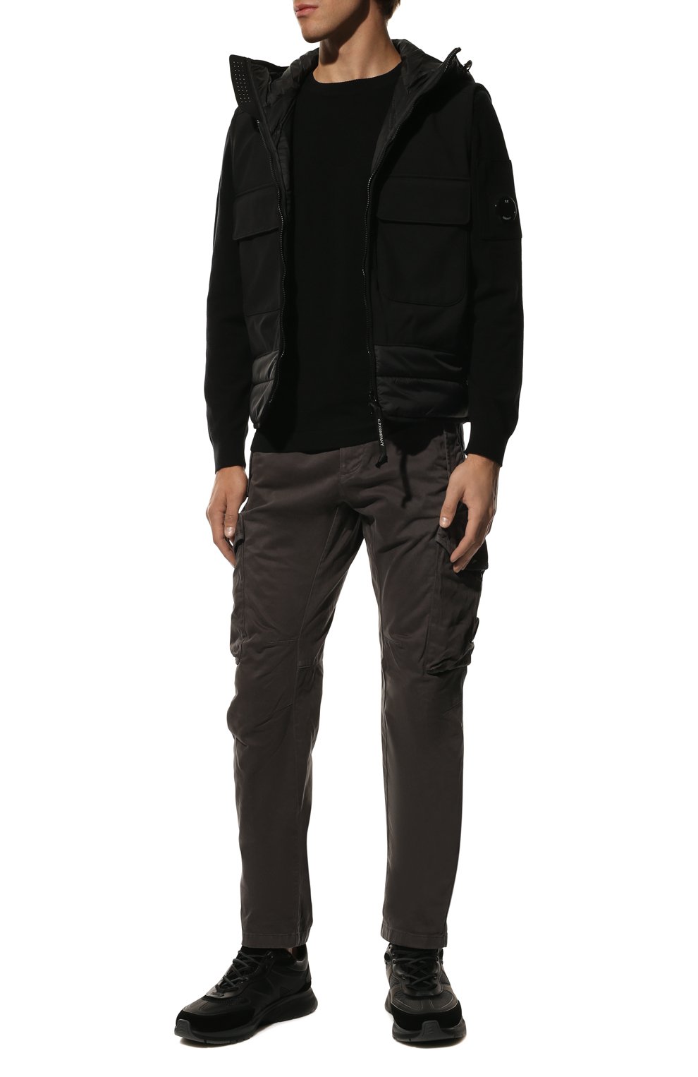 Хлопковые брюки-карго C.P. COMPANY, арт. 13CMPA187A-005529G, фото 2