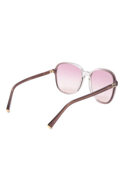 Солнцезащитные очки MIU MIU розового цвета по цене 49950 руб., арт. B01S-25G40S, фото 3 Солнцезащитные очки MIU MIU, арт. B01S-25G40S, фото 3