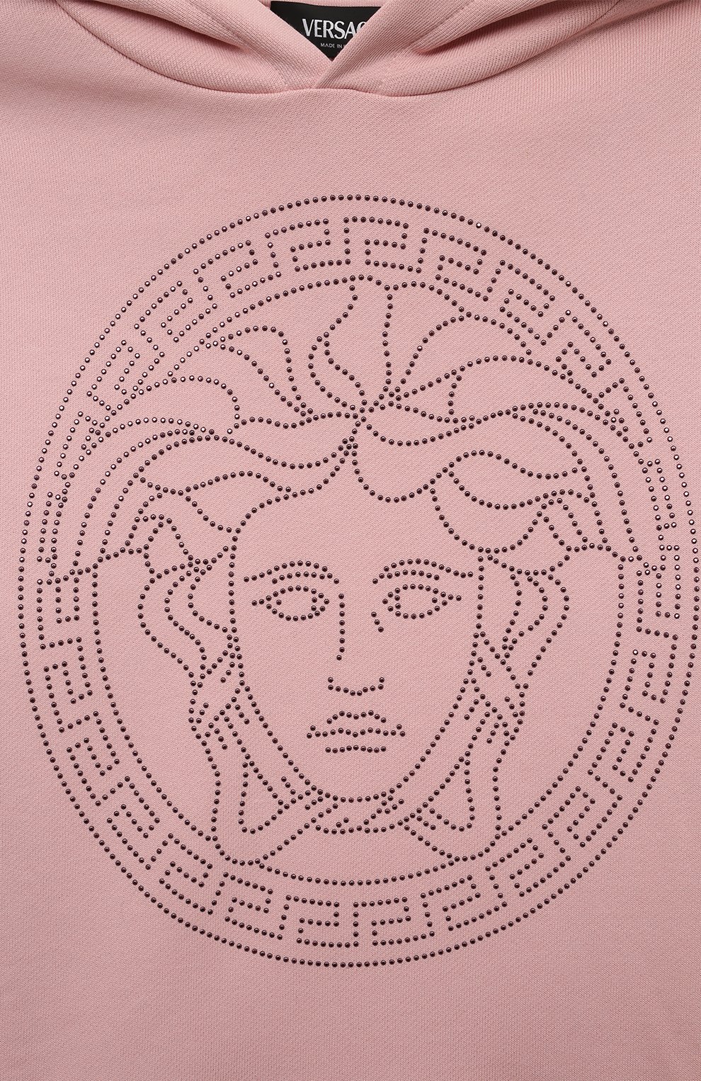 Хлопковое худи VERSACE, арт. 1007359/1A11474/8-14, фото 3