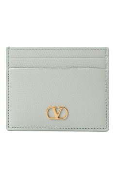 Женский кожаный футляр для кредитных карт VALENTINO  цвета, арт. 6W2P0AJ7/SNP | Фото 1 (Материал сплава: Проставлено; Материал: Натуральная кожа; Нос: Не проставлено)