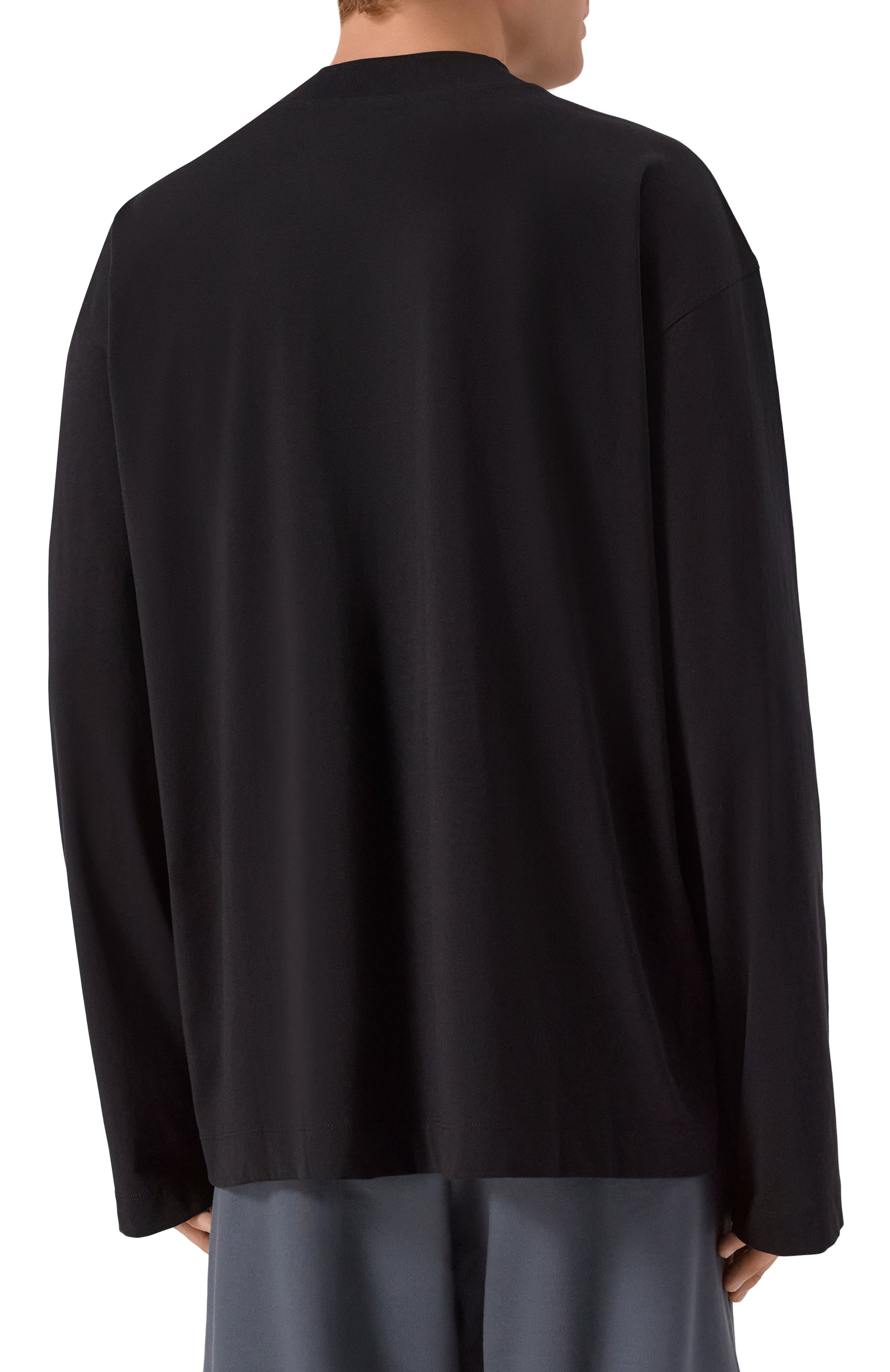 Хлопковый лонгслив DRIES VAN NOTEN, арт. 021104-2600-900, фото 4